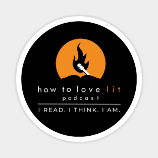 How to love lit logo Magnet